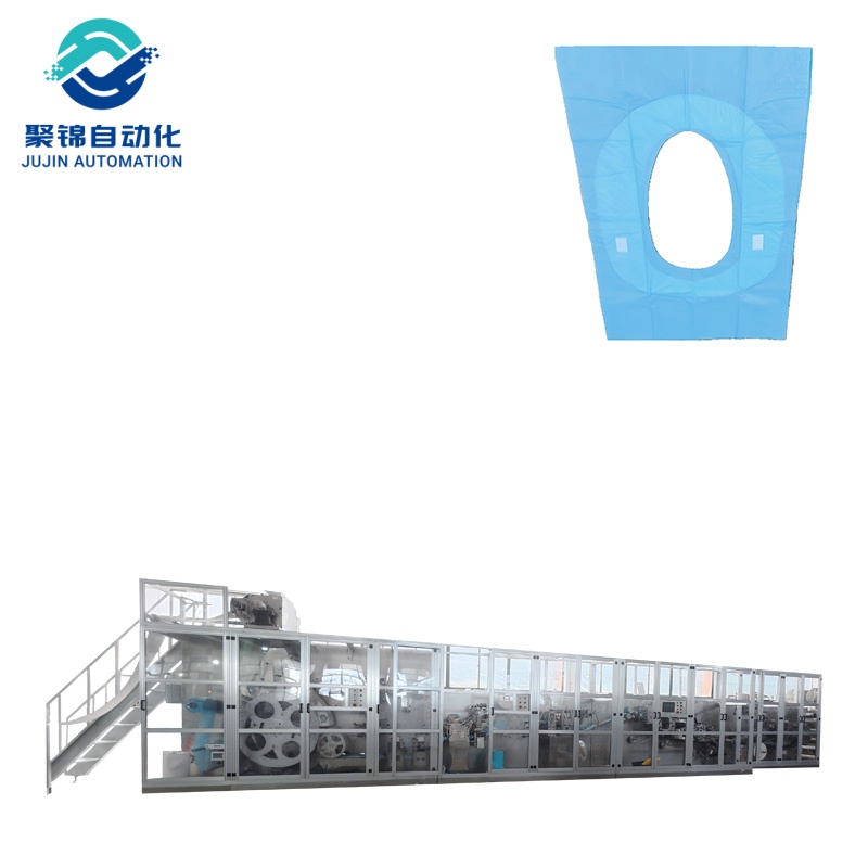 Automatic Cotton Added Toilet Seat Pad Making Machine