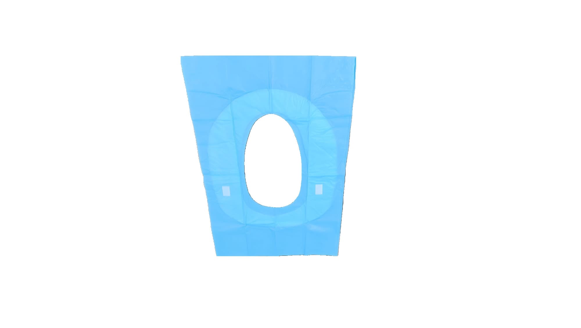 Toilet Seat Pad Output Sample 2 Cotton-added toilet seat pad output sample 2